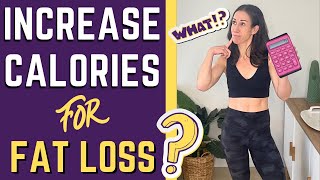 When To Go From CALORIE DEFICIT To MAINTENANCE CALORIES For Fat Loss