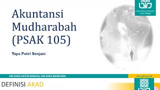 Materi Kuliah :  Akuntansi Mudharabah (PSAK 405)