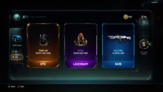 3700 pack opening on Call of Duty Black Ops III