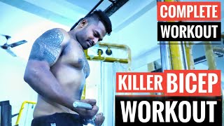Byceps workout | Batham fitness|gym addiction| bignners workout|killer workout