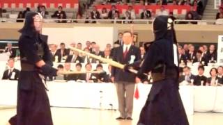 SlowMotion - ANDO's T (vs NAKAMURA) - 61st All All Japan KENDO Championship Round 3 56