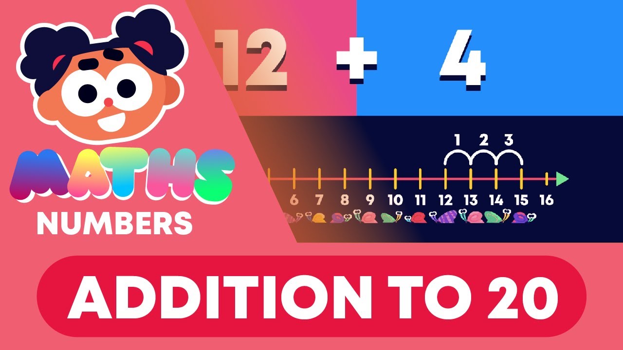 Addition To 20 Numbers Y1 Maths Fuseschool Kids Youtube