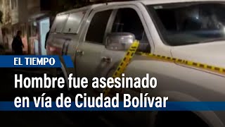 Hombre asesinado en vía pública en San Francisco, Ciudad Bolívar  | El Tiempo