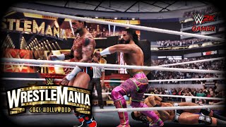 CM Punk vs Drew McIntyre vs Seth Rollins- WWE 2K24 WrestleMania 39 - Gameplay 24 Dec 2024