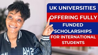 Fully Funded Scholarships For International Students #fully #funded #uk #scholarship #studyinuk