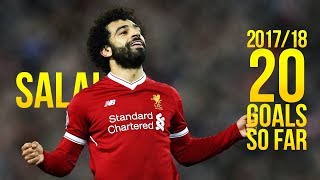 Mohamed Salah • First 20 Goals for Liverpool • 2017/18 ᴴᴰ