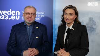 Swedish Minister for Energy, Business and Industry and Ukrainian Minister of Energy