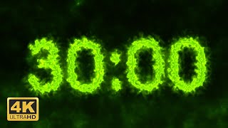 30 Minutes Countdown Timer - Kryptonite [4K]