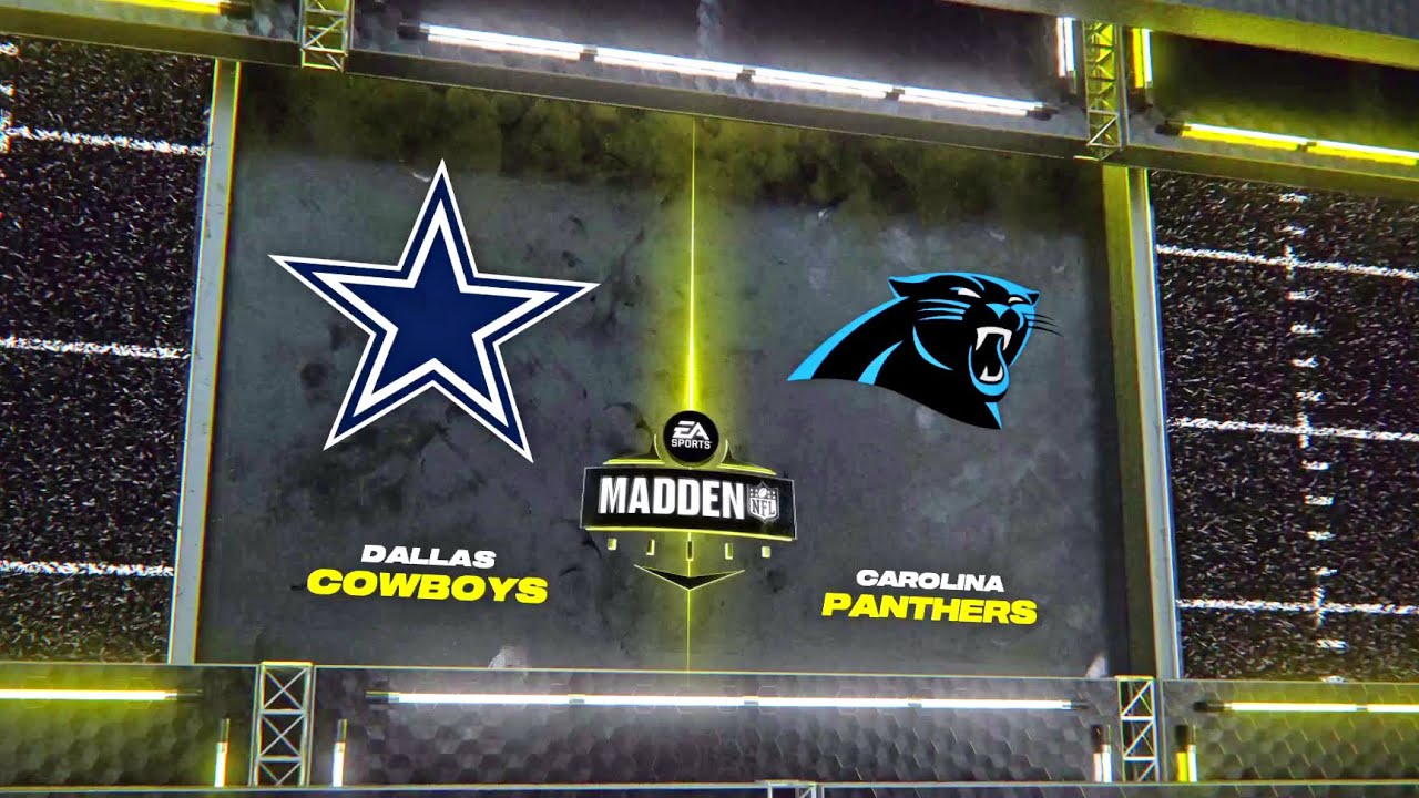 Madden NFL 24 | Dallas Cowboys Vs Carolina Panthers - Week 11 ...