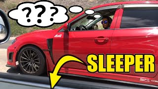 Sleeper Honda Accord Plays with Corvette and Subaru STI