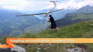 Hangflug auf dem Palfries - Sommer 2016