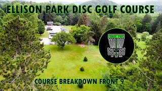 Ellison Park Disc Golf Course Breakdown | Front 9  | Gnar Par Pro