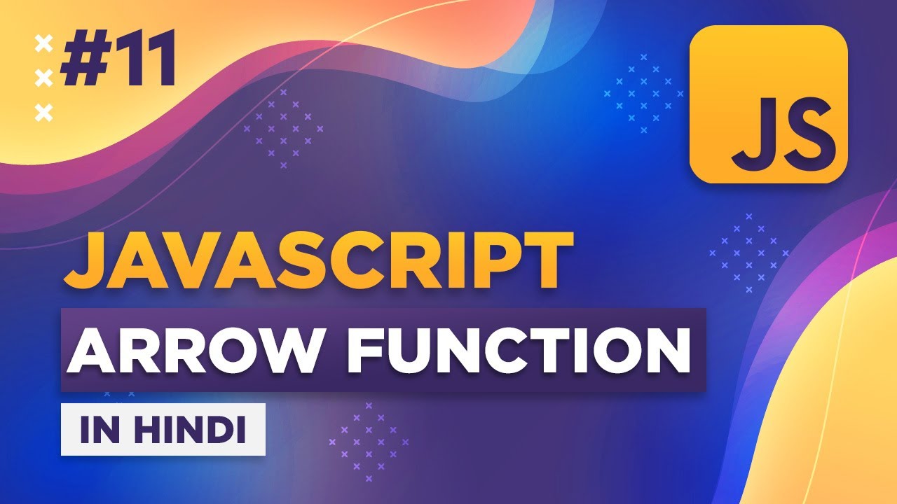 Arrow Function In JavaScript - YouTube