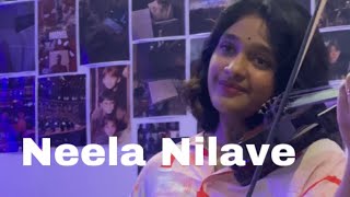 Neela nilave | RDX | Violin Cover | Sandra Shibu | Shane Nigam