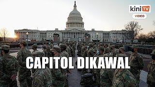 Pasukan Pengawal Nasional membanjiri Capitol AS