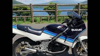 SUZUKI RG250Γ 本栖湖とガンマでGoProストーリー