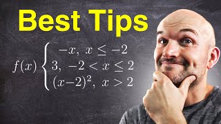 3 Tips for Graphing Piecewise Functions