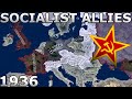 What if the Allies were Communist in 1936? | HOI4 Timelapse