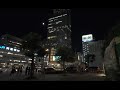 2024/10 夜晚的日本大阪市|通天閣|天王寺公園 Walk