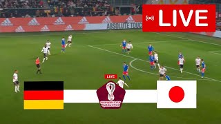 🔴Germany vs Japan LIVE | FIFA World Cup Qatar 2022 |
