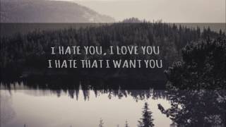 I hate ui love u lyrics
