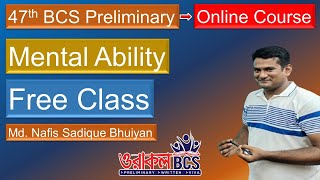 Mental Ability Free Class | Nafis Sadique Bhuiyan | Oracle BCS