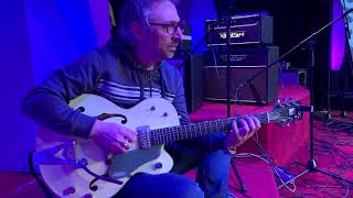 Gretsch G6118TCST Anniversary Relic master build by Stephen Stern Виктора Зинчука и Дмитрий Маградзе