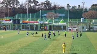 [2025영덕유소년축구페스티벌] 250205 라온UTD vs 서수원FC 전반 5 : 0