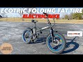 Ecotric Folding Fat Tire Cheetah Electric Bike - Full Review