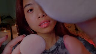 ASMR Brushing You To Sleep 🌙 Slow Full Face Covering Brushing with Soft Layered Sounds (No Talking)