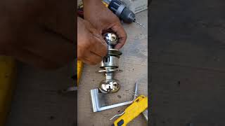 TOO FAST \u0026 CURIOUS | Dismantling a Door Knob #mildut #doorknob #ofwinafrica #shorts