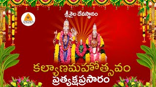 26-02-2025 || Kalyana Mahotsavam  || Maha Shivaratri Brahmotsavam || Srisaila TV || #srisailamlive