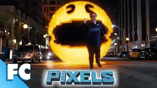 Pac-Man Goes Bad Clip | Pixels | Action Comedy Sci-Fi Fantasy | Adam Sandler, Kevin James | FC