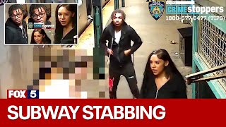 NYC crime: Victim stabbed repeatedly on subway platform