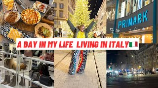 RELOCATION VLOG TO ITALY🇮🇹| PRIMARK SHOPPING| ITALIAN RESTURANT TO VISIT.