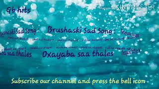 Our first Orginal Burushaski Song. Samba-Balas| Gb Hits