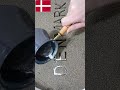 The Art of Creative Handicraft: Metal Casting of DENMARK Letters in Sand #art #cake #sand