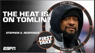 Stephen A. Smith wonders WHO DESERVES THE HEAT with the Pittsburgh Steelers 🔥 | First Take