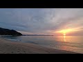 ウェザーリポート動画0309@福井県美浜町17 49 いつもの海と夕日様 *4k