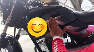 How I install decals for Bajaj Ct 100/ Paano ko kinabit ang decals Sa Tangke ng Bajaj CT 100