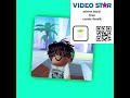 3 popular roblox free videostar intro QR codes!