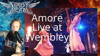 Shredder reacts to Babymetal, Amore. Live at Wembley!