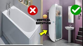 NEW 🔥VERTICAL BATHTUB🤯#shorts #youtubeshorts #short