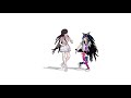 Danganronpa MMD｜Mikan Tsumiki & Ibuki Mioda 