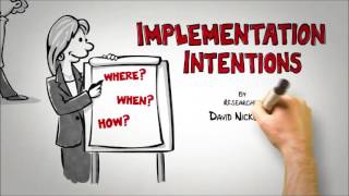 Psychology and ELT - Implementation Intentions