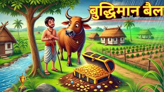 एक बुद्धिमान बैल की कहानी | Hindi Kahaniya | Hindi Moral Stories | Panchatantra Ki Kahani