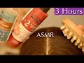 3 Hours of Satisfying Hair Play for Stress Relief and Deep Sleep | No Talking