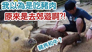 【開箱】豬肉界的A5級和牛！長得像綿羊的豬？！feat.鹿羽松牧場【蛋塔】