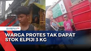 Kala Warga Protes Tak Dapat Elpiji 3 Kg-Pemilik Pangkalan Gas Bantah Lakukan Penimbunan