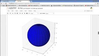 Matplotlib (Python Plotting) 4: 3D Plot